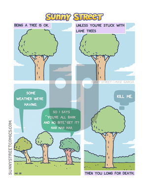 Sunny Street on Monday October 26, 2020 Comic Strip