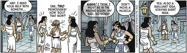 Alley Oop on Saturday April 4, 2020 Comic Strip