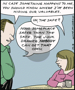Real Life Adventures on Tuesday October 8, 2013 Comic Strip