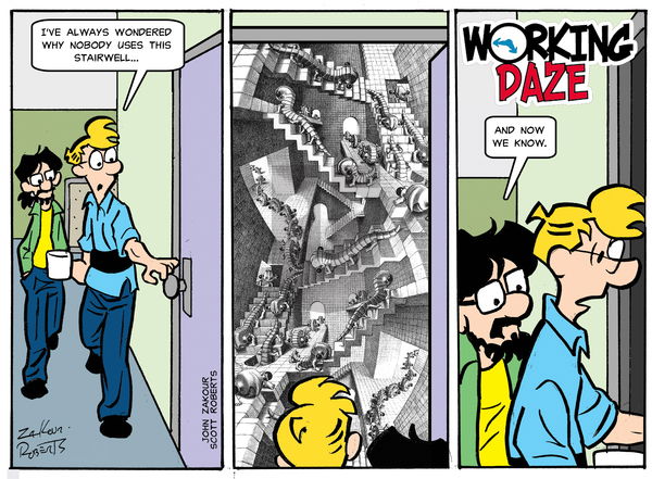 Working Daze on Sunday April 27, 2025 Comic Strip