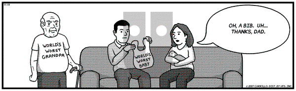 F Minus on Saturday November 10, 2007 Comic Strip
