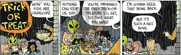 Wallace the Brave on Wednesday October 29, 2025 Comic Strip