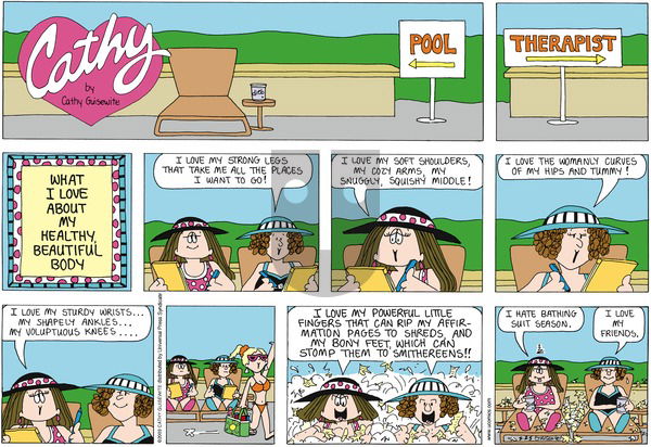 Cathy Classics on Sunday May 25, 2025 Comic Strip