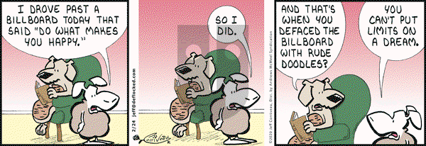 DeFlocked on Monday February 24, 2020 Comic Strip