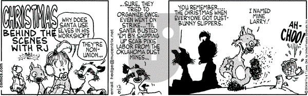 Over the Hedge on Friday December 10, 2004 Comic Strip