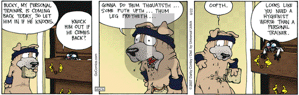 Get Fuzzy on Monday June 22, 2015 Comic Strip