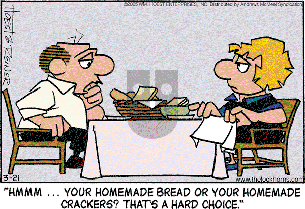 The Lockhorns on Friday March 21, 2025 Comic Strip