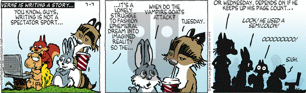 Over the Hedge on Thursday July 7, 2016 Comic Strip