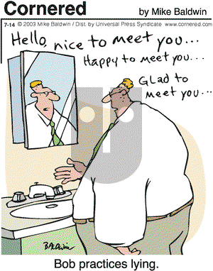 Cornered on Monday July 14, 2003 Comic Strip