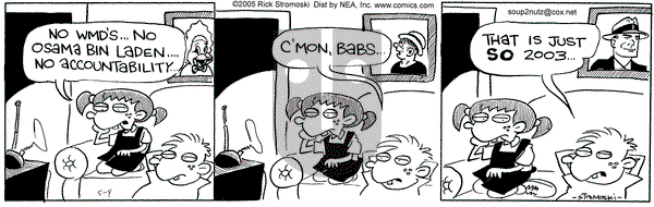 Soup to Nutz - Old on Wednesday May 4, 2005 Comic Strip