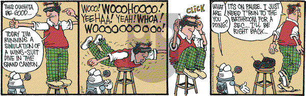 Monty on Wednesday March 16, 2016 Comic Strip
