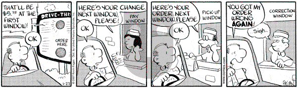 Drabble on Saturday January 27, 2007 Comic Strip