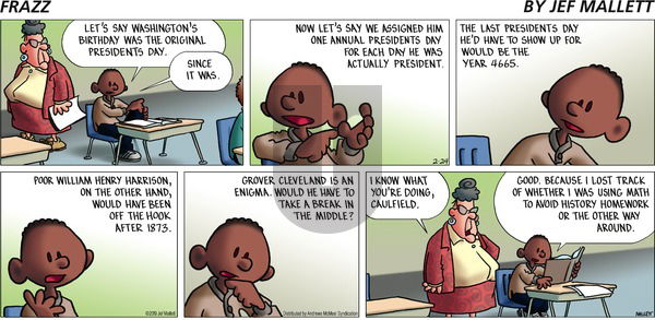 Frazz on Sunday February 24, 2019 Comic Strip