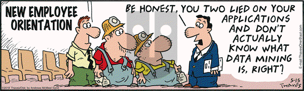 Frank and Ernest on Tuesday May 15, 2018 Comic Strip