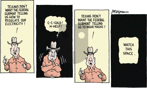 Robert Ariail on Thursday March 4, 2021 Comic Strip