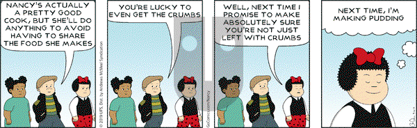 Nancy on Monday September 16, 2019 Comic Strip