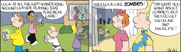 Drabble on Friday August 26, 2016 Comic Strip