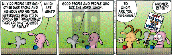 Pearls Before Swine on Saturday April 7, 2012 Comic Strip