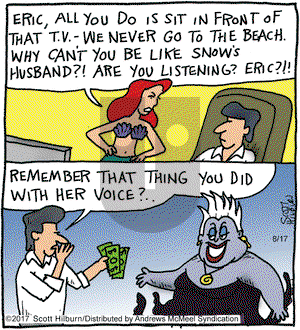 The Argyle Sweater on Thursday August 17, 2017 Comic Strip