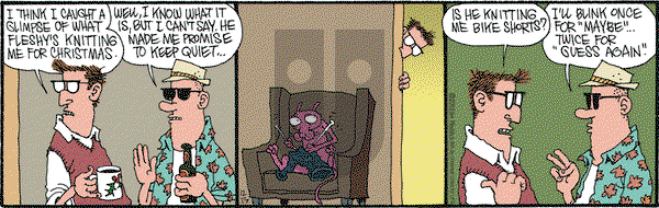 Monty on Tuesday December 17, 2013 Comic Strip