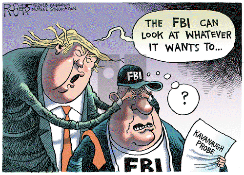 Rob Rogers on Tuesday October 2, 2018 Comic Strip