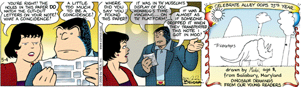 Alley Oop on Monday May 4, 2009 Comic Strip