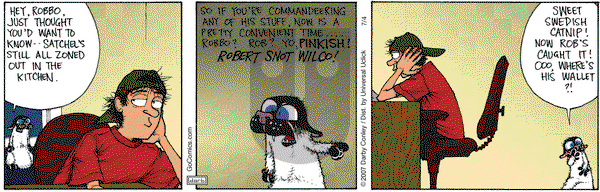 Get Fuzzy on Saturday July 4, 2015 Comic Strip