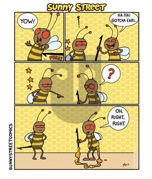 Sunny Street on Thursday June 16, 2016 Comic Strip