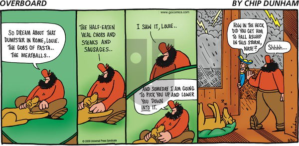 Overboard on Sunday August 30, 2009 Comic Strip
