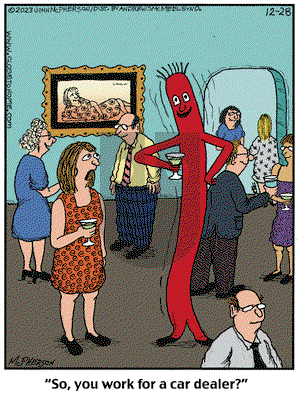 Close to Home on Thursday December 28, 2023 Comic Strip