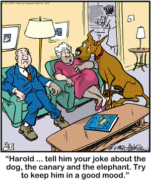 Marmaduke on Monday April 1, 2013 Comic Strip
