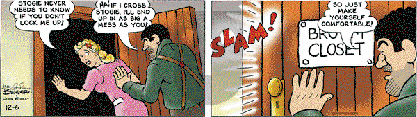 Alley Oop on Saturday December 6, 2014 Comic Strip