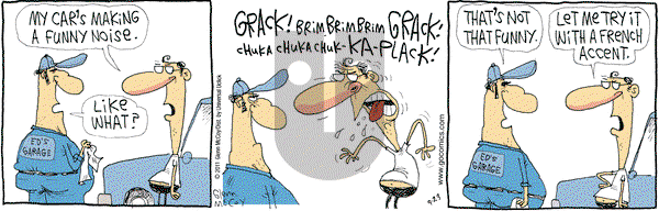 The Duplex on Friday September 23, 2011 Comic Strip