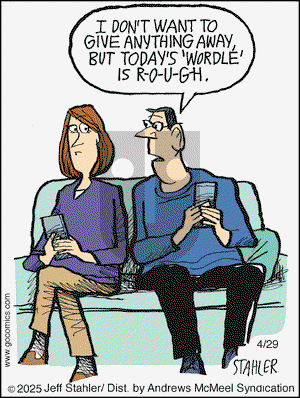 Moderately Confused on Tuesday April 29, 2025 Comic Strip