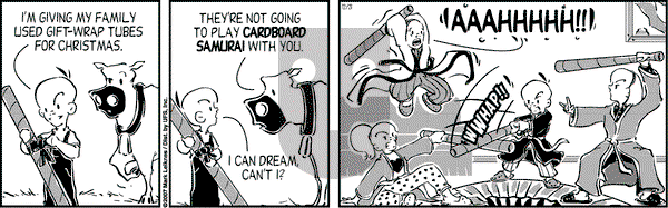Cow and Boy Classics on Friday December 21, 2007 Comic Strip