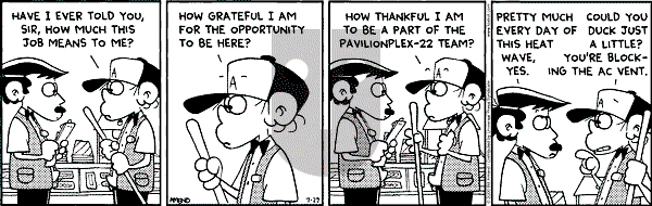 FoxTrot on Monday December 11, 2000 Comic Strip