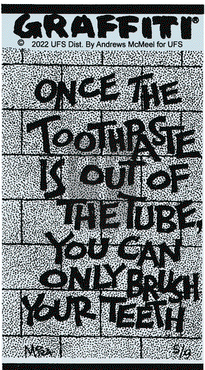 Graffiti - Monday May 9, 2022 Comic Strip