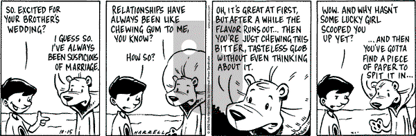 Big Top on Tuesday October 15, 2002 Comic Strip