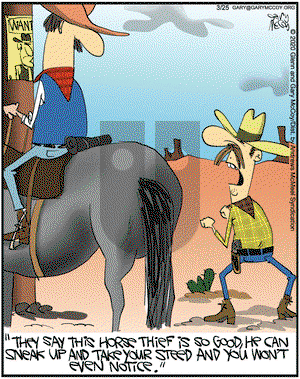 The Flying McCoys on Wednesday March 25, 2020 Comic Strip