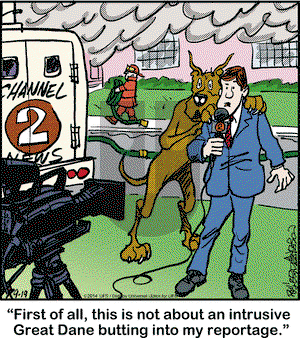 Marmaduke on Friday September 19, 2014 Comic Strip