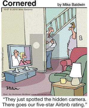 Cornered on Thursday December 27, 2018 Comic Strip