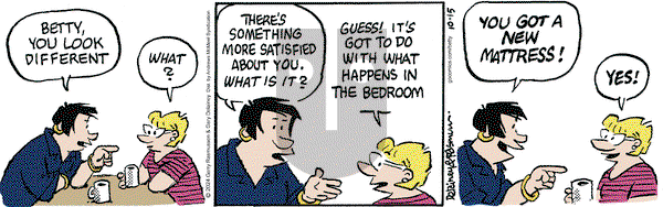 Betty - Tuesday October 15, 2024 Comic Strip