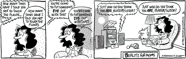 Baby Blues on Friday January 26, 1990 Comic Strip
