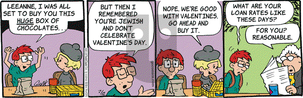 Lola on Monday February 12, 2018 Comic Strip