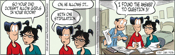 Baldo on Wednesday January 30, 2013 Comic Strip