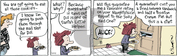 Cul de Sac - Thursday December 12, 2024 Comic Strip