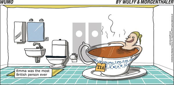 WuMo on Sunday February 16, 2020 Comic Strip