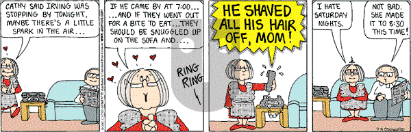 Cathy Classics - Saturday September 8, 2012 Comic Strip