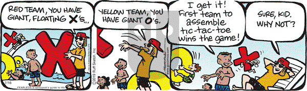 JumpStart on Tuesday July 16, 2019 Comic Strip