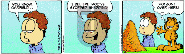 Garfield on Wednesday August 26, 1998 Comic Strip